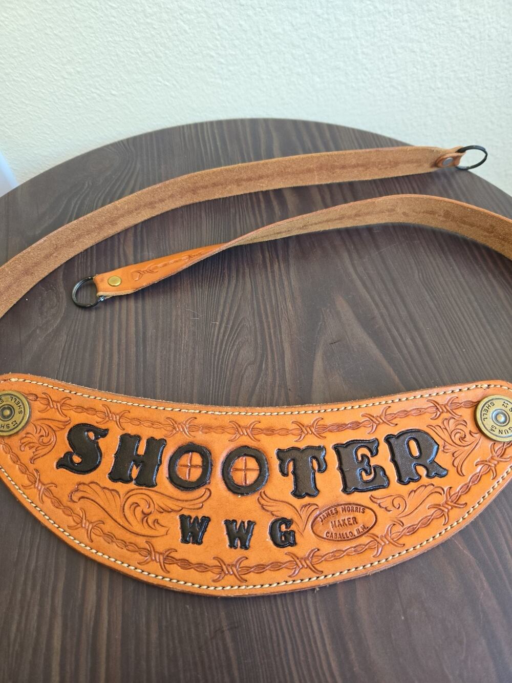 Hand Tooled And Crafted Bronc Style Horse Halter James Morris Maker